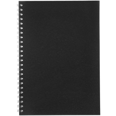 Блокнот Salvador в клетку, черный