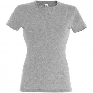 Футболка женская Miss 150, серый меланж Футболка женская Miss 150, серый меланж