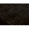 Плед Wave флисовый, черный