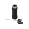 Бутылка для воды Bottle C1, сталь, soft touch, 600 мл, черный
