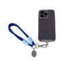 Брелок-браслет Bohemian c металлическим держателем для телефона, синий