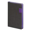 Ежедневник Flexy Freedom Latte А5, недатированный, в гибкой обложке серый/фиолетовый