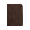 Блокнот А5 в гибкой обложке Chaplin, шоколадный