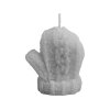 Свеча Рукавичка, серый