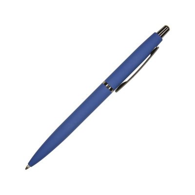 Ручка металлическая шариковая San Remo, софт-тач, 1.0 мм, синий