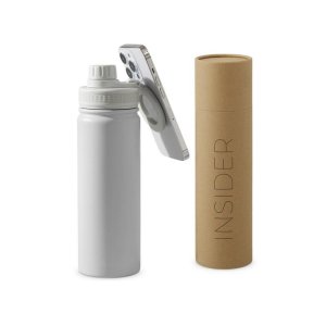 Вакуумная термобутылка с magsafe-держателем INSIDER, 600 мл, белый Вакуумная термобутылка с magsafe-держателем INSIDER, 600 мл, белый