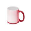 Кружка-хамелеон Magic матовая, красный/белый
