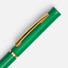 Ручка шариковая Euro Gold, зеленая