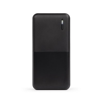 Зарядное устройство "Blackstone" 20000 mAh с кабелем 3 в 1, цвет черный