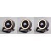 Bluetooth колонка-подставка "Smart Loud" с беспроводным (10W) зарядным устройством, лампой и подсветкой логотипа, цвет черный