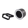 Bluetooth колонка-подставка "Smart Loud" с беспроводным (10W) зарядным устройством, лампой и подсветкой логотипа, цвет черный