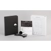 Папка А5 с беспроводным (10W) ЗУ 5000 mAh, с функцией MagSafe, сенсорным дисплеем с подсветкой логотипа и блокнотом, цвет черный