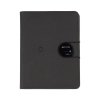 Папка А5 с беспроводным (10W) ЗУ 5000 mAh, с функцией MagSafe, сенсорным дисплеем с подсветкой логотипа и блокнотом, цвет черный