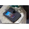 Папка А5 с беспроводным (10W) ЗУ 5000 mAh, с функцией MagSafe, сенсорным дисплеем с подсветкой логотипа и блокнотом, цвет черный