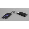 Зарядное устройство "Lumos" 10000 mAh с фонариком, цвет черный