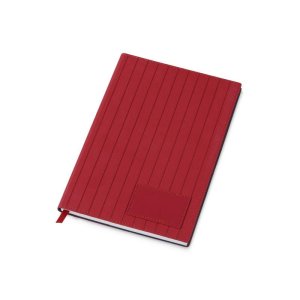 Блокнот А5 Bradbury, гибкая обложка, 80 листов 80 гр/м2 FSC бумага, красный Блокнот А5 Bradbury, гибкая обложка, 80 листов 80 гр/м2 FSC бумага, красный