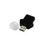 USB 2.0- флешка на 16 Гб в виде футболки, черный