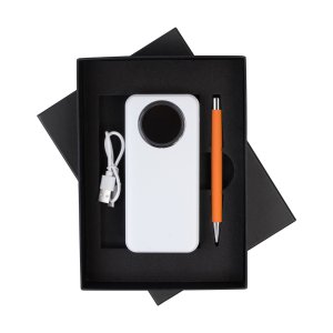 Набор "Гарант", цвет белый с оранжевым