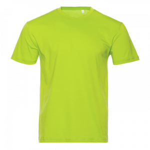 Футболка унисекс STAN, хлопок 150, 51, Лаймовый Футболка унисекс STAN, хлопок 150, 51, Лаймовый