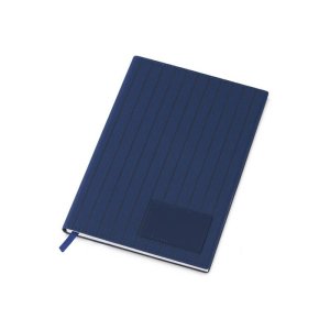 Блокнот А5 Bradbury, гибкая обложка, 80 листов 80 гр/м2 FSC бумага, темно-синий Блокнот А5 Bradbury, гибкая обложка, 80 листов 80 гр/м2 FSC бумага, темно-синий