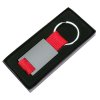 Брелок DARK JET; 2,8 x 6,2 x 0,6 см; красный, металл; лазерная гравировка