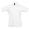 Рубашка поло детская Summer II Kids 170, белая Рубашка поло детская Summer II Kids 170, белая