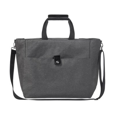 Сумка-холодильник Fabrizio со штопором, серый/черный