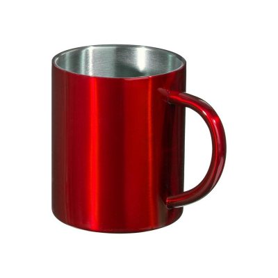 Стальная кружка с двойными стенками Altai, красный
