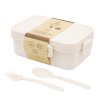 Ланчбокс (контейнер для еды) Inar из пшеничного волокна, бежевый. Ланчбокс (контейнер для еды) Inar из пшеничного волокна, бежевый.