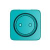 Умная колонка ЯНДЕКС Станция Макс с Алисой, с Zigbee, 65 Вт, цвет: бирюзовый (YNDX-00053TRQ)