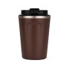 Термокружка CAFe COMPACT, 380 мл, коричневый