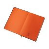 Блокнот C1 софт-тач, гибкая обложка, 128 листов, оранжевый