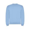 Свитшот с начесом Clasica унисекс, небесно-голубой