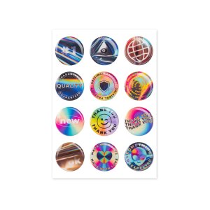 Сет объемных стикеров из эпоксидной смолы, А6