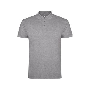 Рубашка поло Star мужская, серый меланж