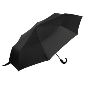 Бизнес зонт-автомат Britney с большим куполом, черный Бизнес зонт-автомат Britney с большим куполом, черный