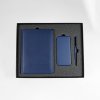 Набор подарочный BLISS: ежедневник, ручка и power bank в коробкес ложементом