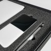 Набор подарочный POINT: ежедневник, ручка и power bank в коробкес ложементом