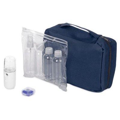 Набор для путешествий Fly away, темно-синий