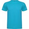 Спортивная футболка MONTECARLO мужская, БИРЮЗОВЫЙ 3XL