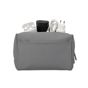 Органайзер для электроники и проводов из искусственной кожи Sofit, серый