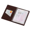Классическая обложка для автодокументов Favor, коричневая