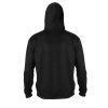 Толстовка мужская с капюшоном SELEN, чёрный, XL, 50 % хлопок, 50% полиэстер, 260 г/м2