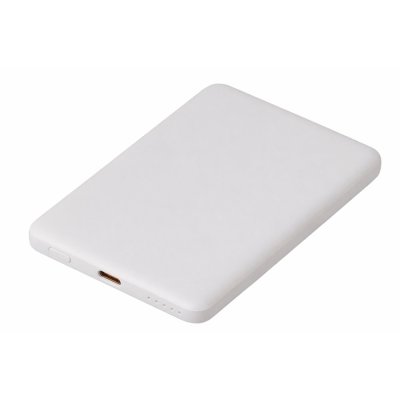 Внешний аккумулятор с QC/PD Шарп, 5000 мАч, белый