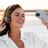 Беспроводные накладные наушники Stereo Light, BT 5.4, 300 мАч, черный, Deppa