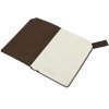 Блокнот А5 в гибкой обложке Chaplin, шоколадный