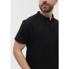 Рубашка поло мужская STAN хлопок/полиэстер 185, 04, Чёрный