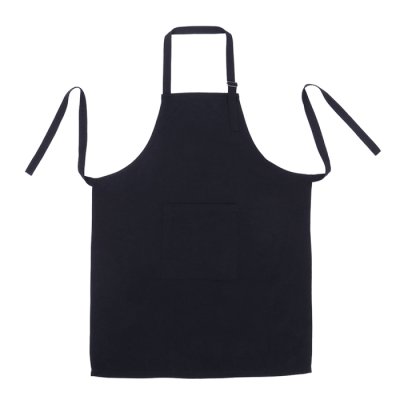 Фартук с грудкой, 240, 01, Черный