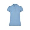 Рубашка поло Star женская, небесно-голубой