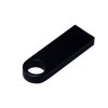 USB 2.0-флешка на 64 Гб с мини чипом и круглым отверстием, черный